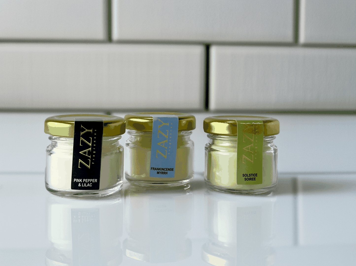 ZAZY CANDLE TRIO SET