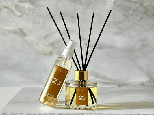 ZAZY FRAGRANCE TEMPLE BELLS HOME SCENT DUO